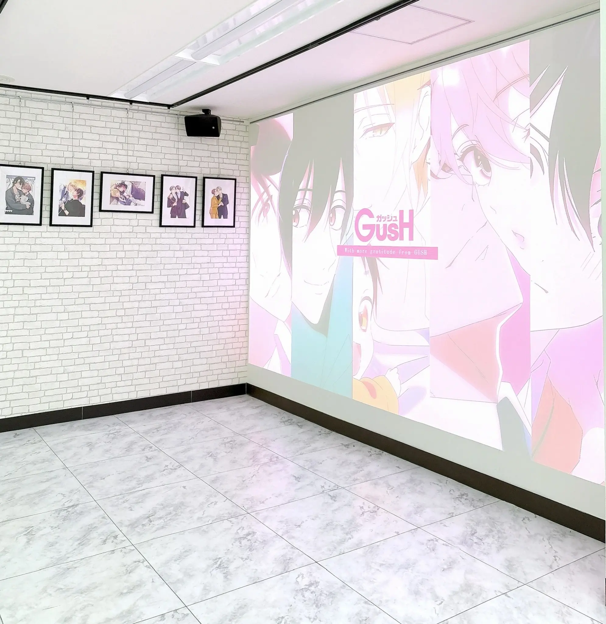 イベント会場の展示風景